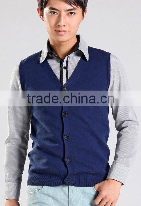 men's cusual vest with fashional design