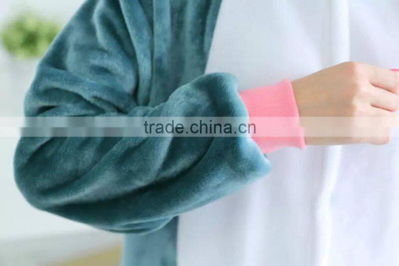 best quality white lady mascot adult rabbit head costume