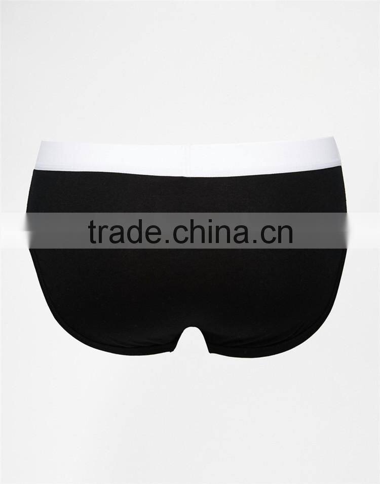 5 Pack Mens Disposable Briefs Wholesale with Contrast Trim