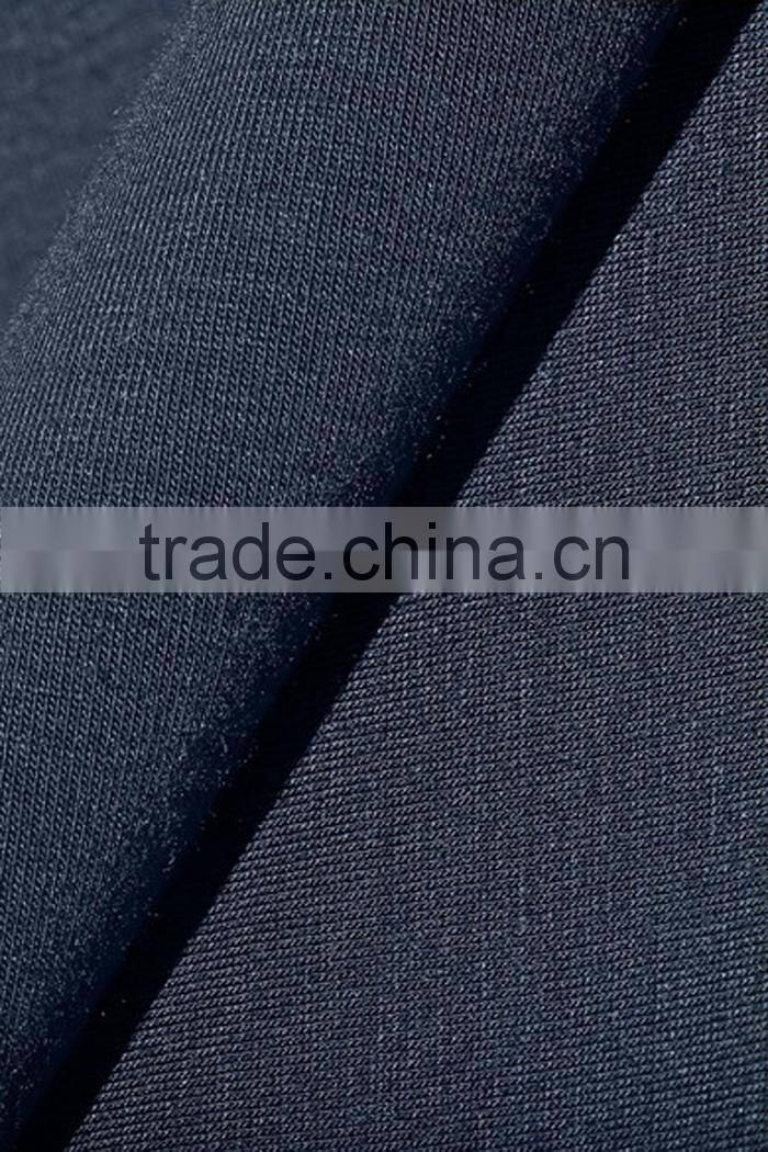 Wholesale plain fleece cropped stretch crewneck sweatshirt for women