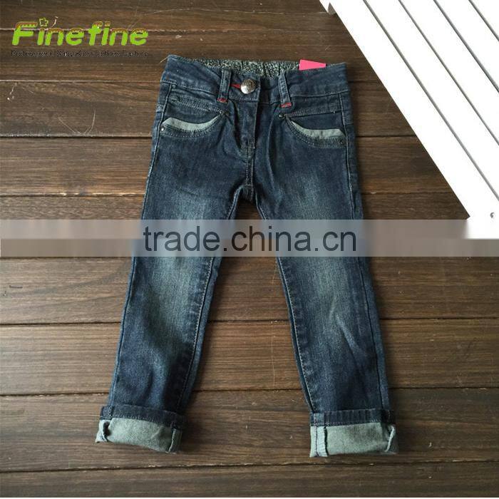 Wholesale Kids Jeans New Model Baby Clothes Kids Jeans Pants