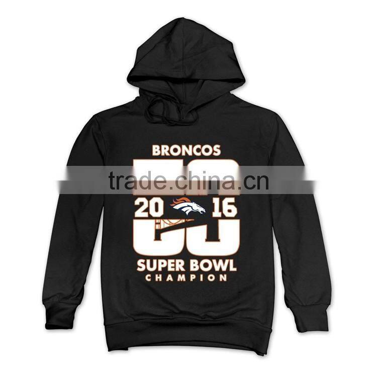 Bulk Custom Printing Design 65% Polyester 35% Cotton Fleece Mens Pullover Oversized Hoodie