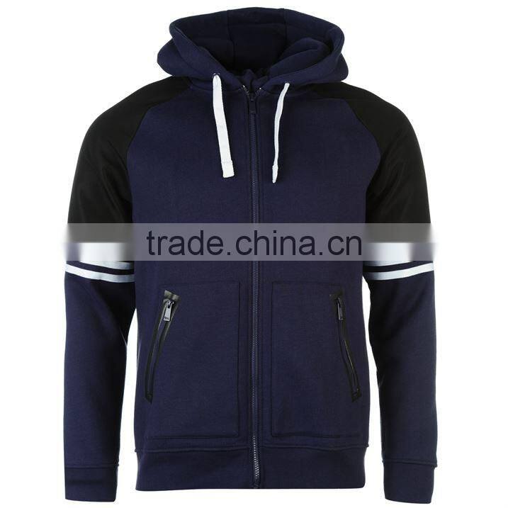 Cotton/polyester Mans Fashionable Sweatshirts Hoodies