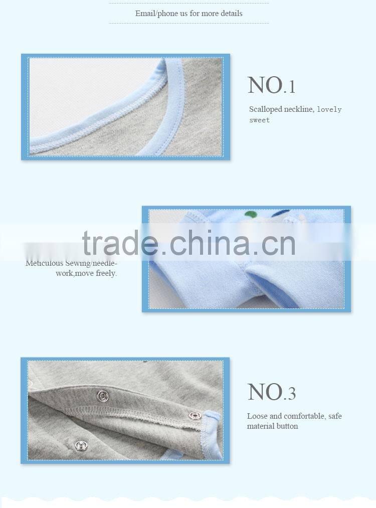 Infants baby toddlers clothing long sleeve 100%cotton baby rompers girls