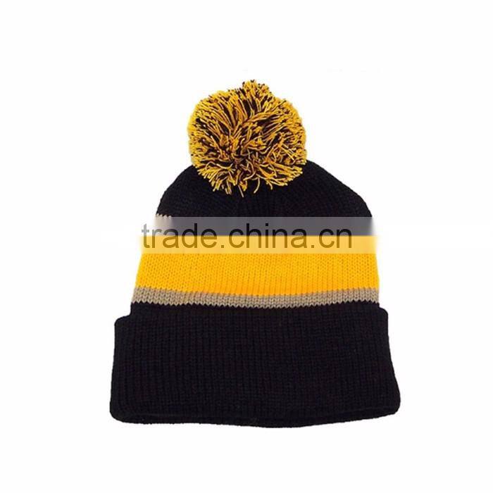 2015 winter wool custom design wholesale beanies for men