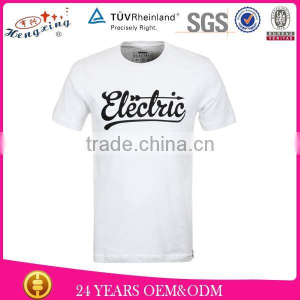 fashion cheap printing custom plain t shirt wholesale