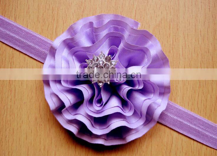 glitter flower baby headband, baby party wear headband