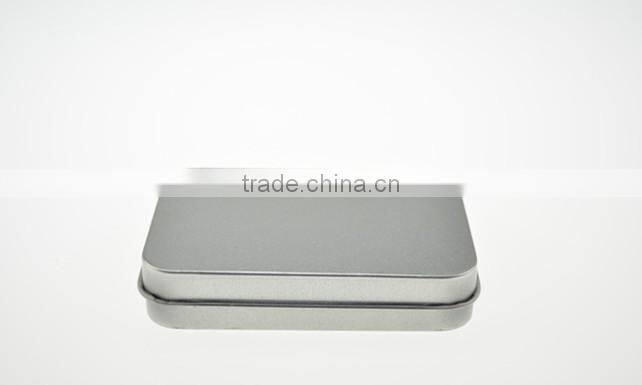 R1846H Manufacturer Wholesale Rectangle mini tin can for U disk Lighter packing box