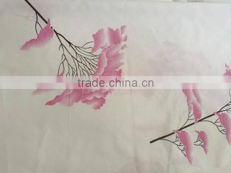 Mattress Polyester Pongee Printed Fabric with high density