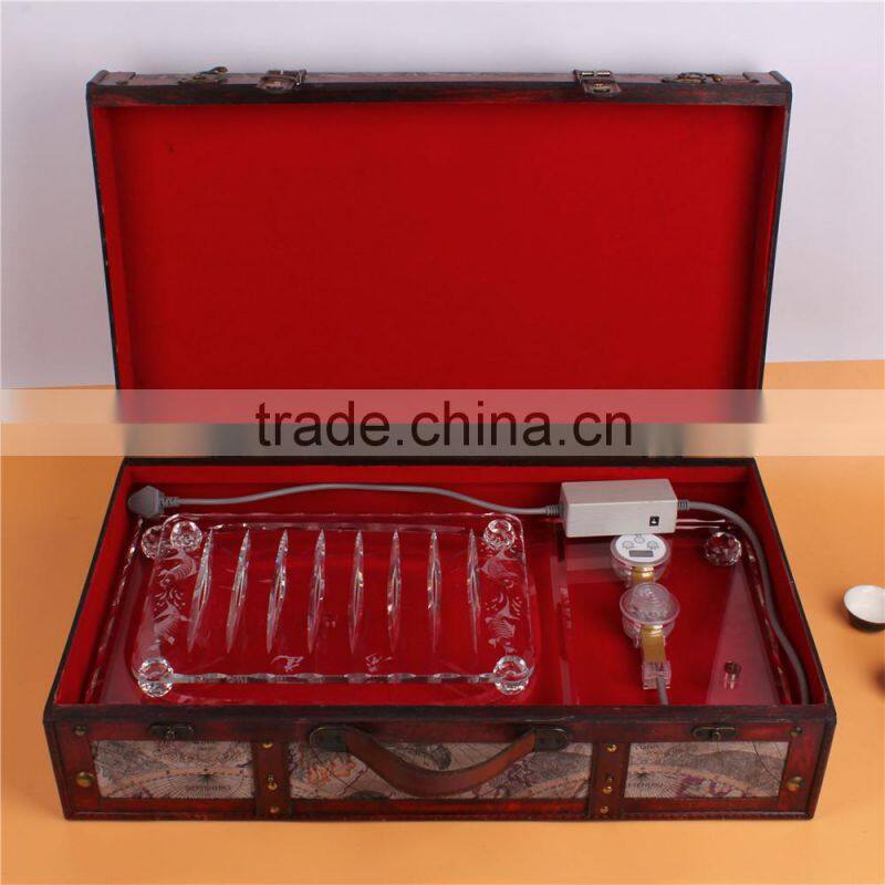 tea set made by crystal