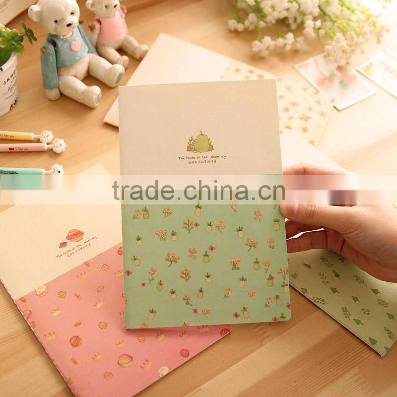 wholesale cheap cover custom printing soft cover notebook