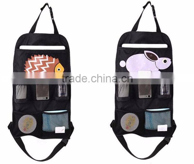 Premium Backseat Organizer for Kids Car Seat Protector car Kick Mat