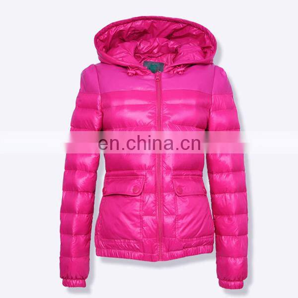 Fashion women duck down jacket for the winter