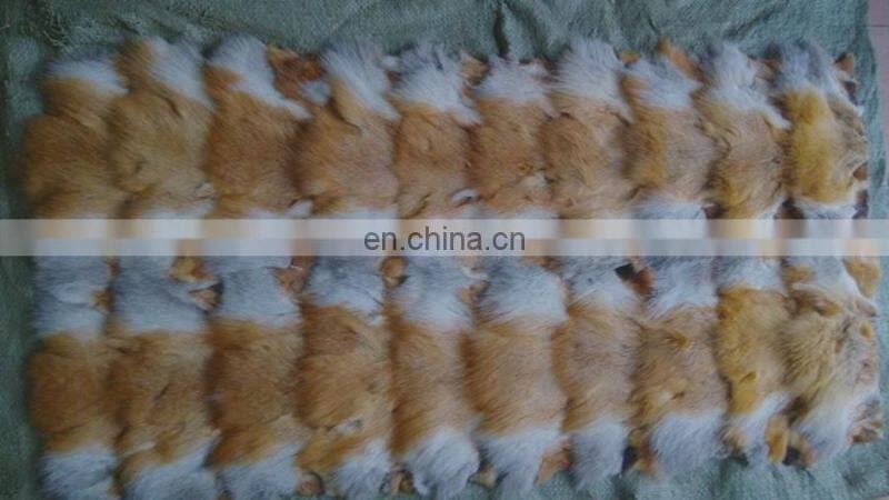 100% real natural fox fur plate
