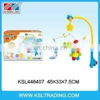 Wholesale lovely electric saft baby musical hanging toys