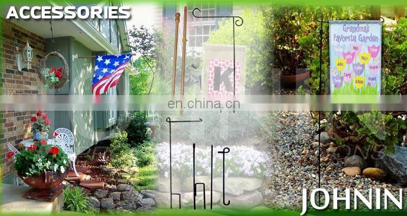 factory promotion high quality digital print house decorative garden flag