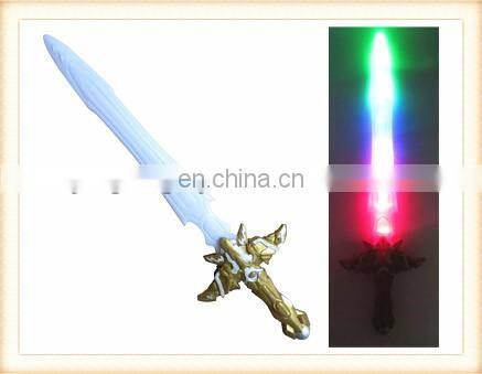 New product kids flash toys led light up Plastic toy sword