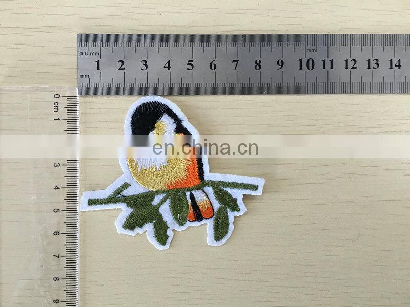 wholesale bird embroidery design patch hot sale!