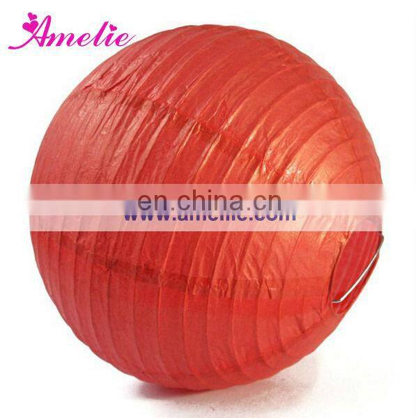 A18PL Christmas decoration round paper lantern