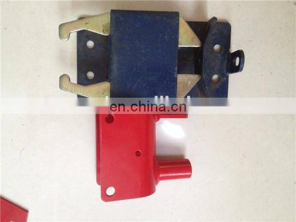 Steel blue finished fence fitting two way lockable gate latch