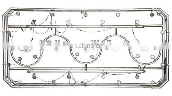 outdoor dancing alcohol fountain