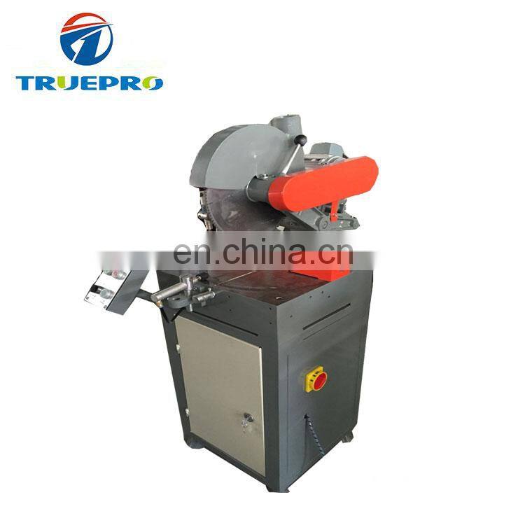 Cutting machine for window manual single head aluminium profile cutting machine