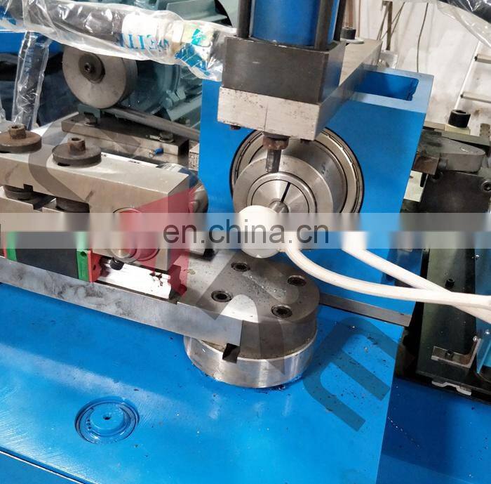 AFK-30 Automatic hydraulic steel pipe end closing machine with RF heating for flat head sealing