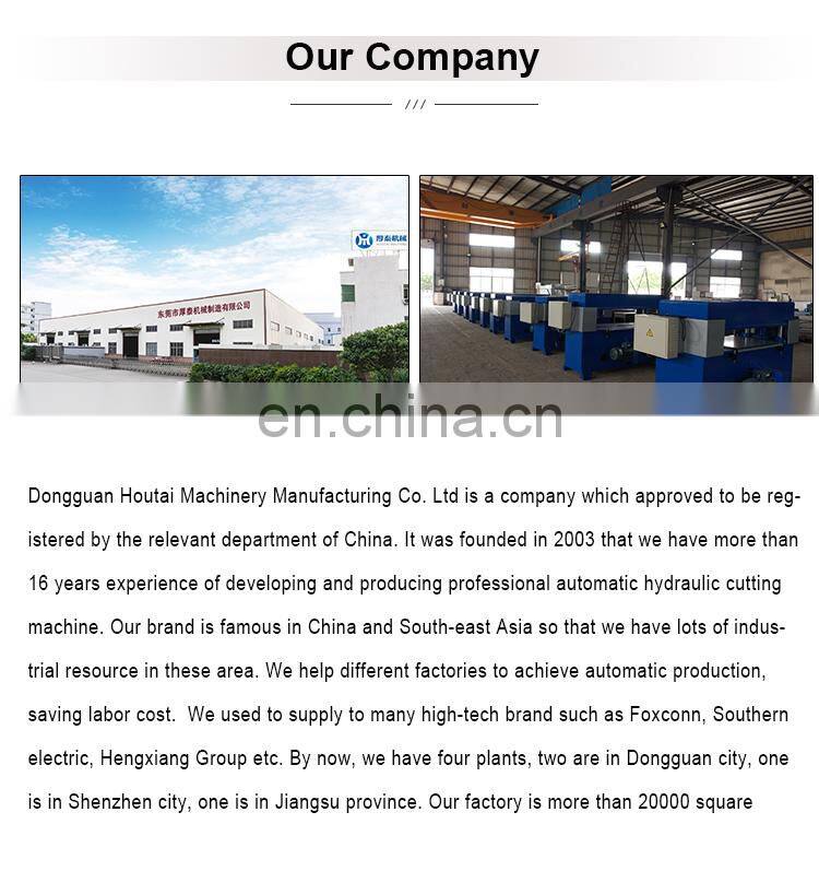 Precision four column hydraulic sponge foam die cutting machine