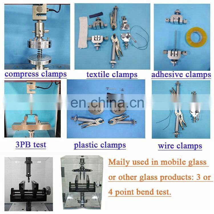 ZONHOW Universal Tensile Strength Elongation Testing Machine
