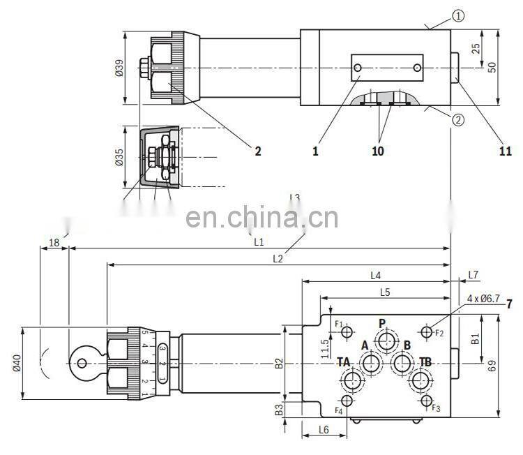 Rexroth ZDR10DP1-40/150YM safety relief pressure reducing valves