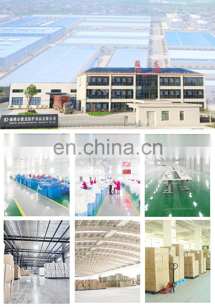 Coverall smms sms Type4/5/6 White Coveralls Disposable