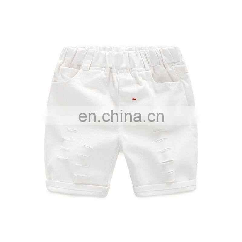 2019 summer kid boys clothes Flower Shirts + KIDS Denim shorts 2PCS baby boys Gentleman Suit