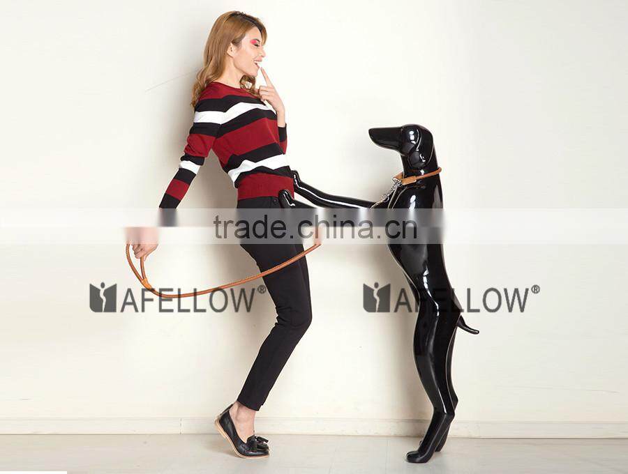 Animal black dog mannequin for sale