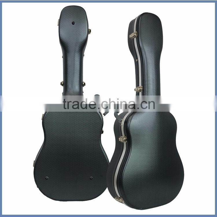 Display molded guitar case sample guitar case