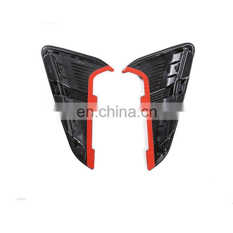 ABS Gloss Black Side Fender Trims For X4 Auto Exterior Accessories 2019+