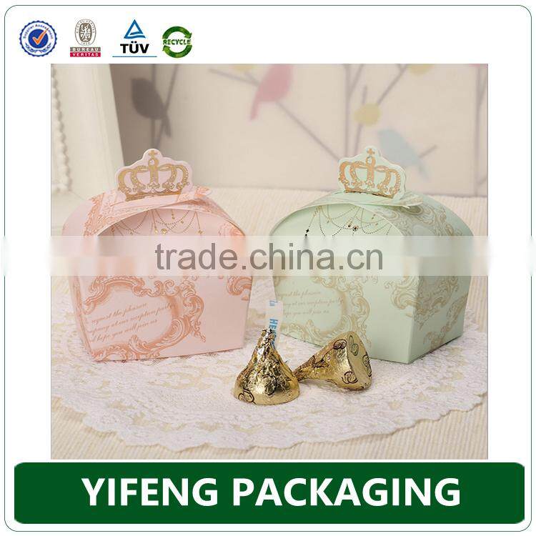 Pretty Food Packaging Decorative Wholesale Craft Paper Cookie Box