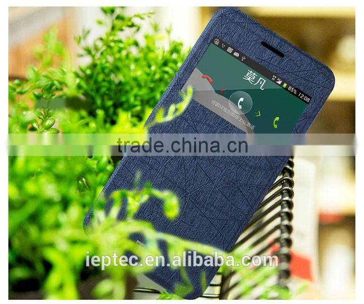 MOFi RUI Series Smart Window View Cover for ZTE Grand S lI, ZTE TD-LTE, PU Leather Flip Case for ZTE Grand S 2