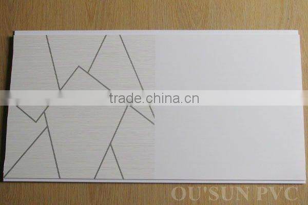 Haining cheap artistic pvc ceiling design(10CM/20CM/25CM/30CM/60CM)