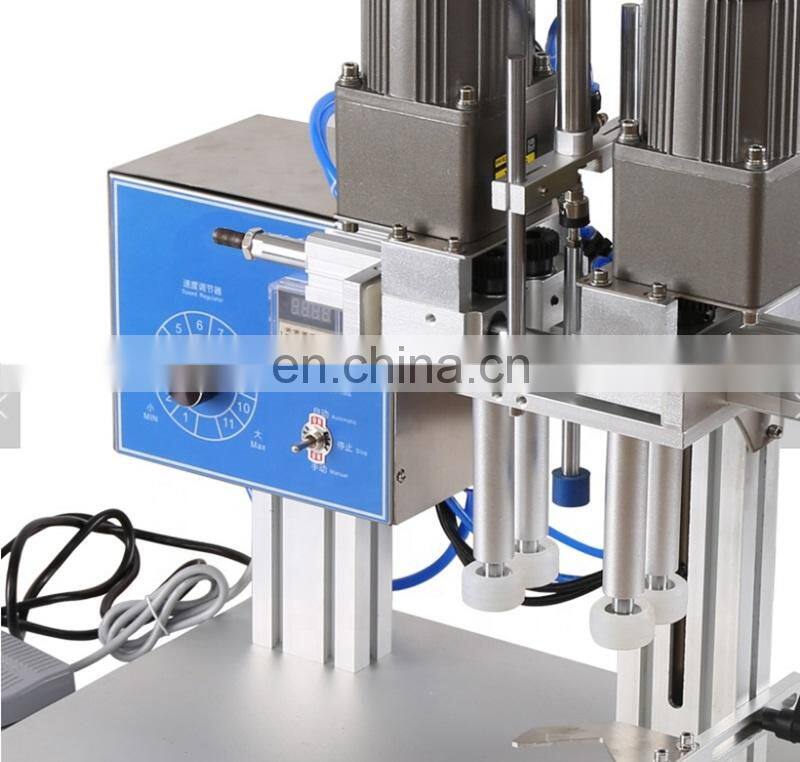 Semi Automatic Desktop Glass Jar Bottle Capping Machine For Small Business