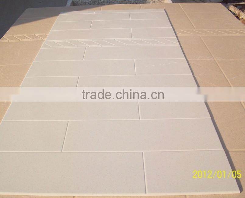 Bathroom Manmade Marble Shower Surround, Shower Panel