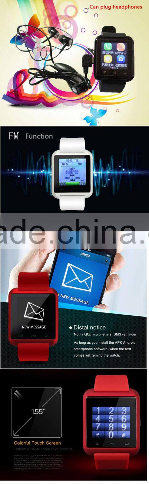 2015 Latest Waterproof Android Smart Watch Phone,New Bluetooth Watch,Bluetooth Watch Phone