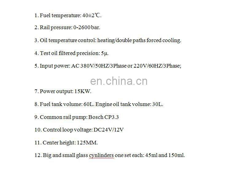 CRS-708S diesel fuel pump and common rail injector test bench HEUI eui-eup tester