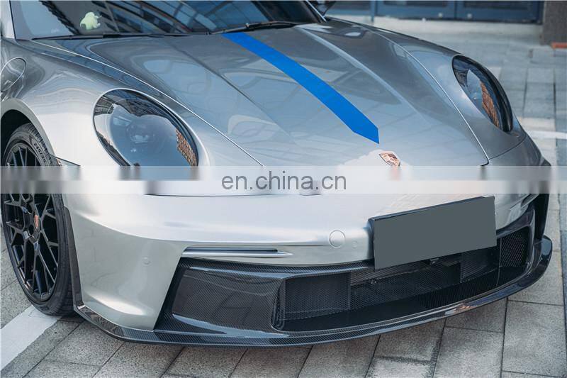 Runde GT3 For Porsche 992 Upgrade GT3 Body Kit Front Bumper Rear Bumper Hood Spoiler Exhaust Rear Engine Cover Side Skirts