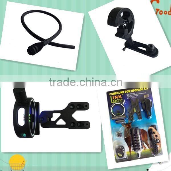 Hot Sale Linkboy Plastic Vanes Black Carbon Arrow Hunting