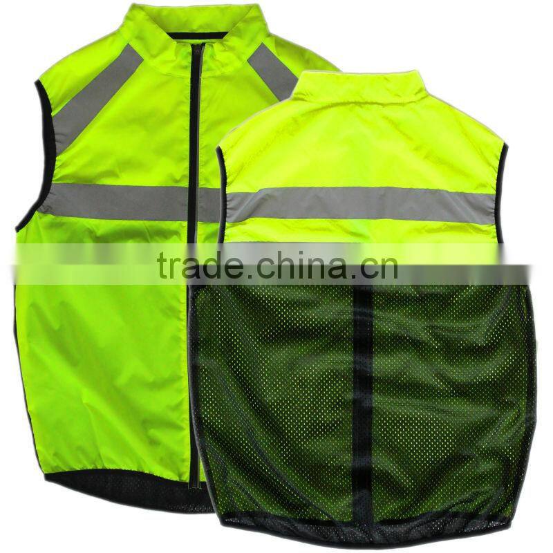 Waterproof Safety Vest with Reflective Tape