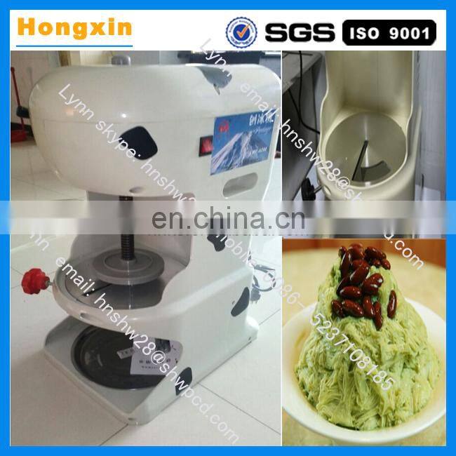 Commercial shop ice crusher & shaver machine / Snow cone cube shaving machine