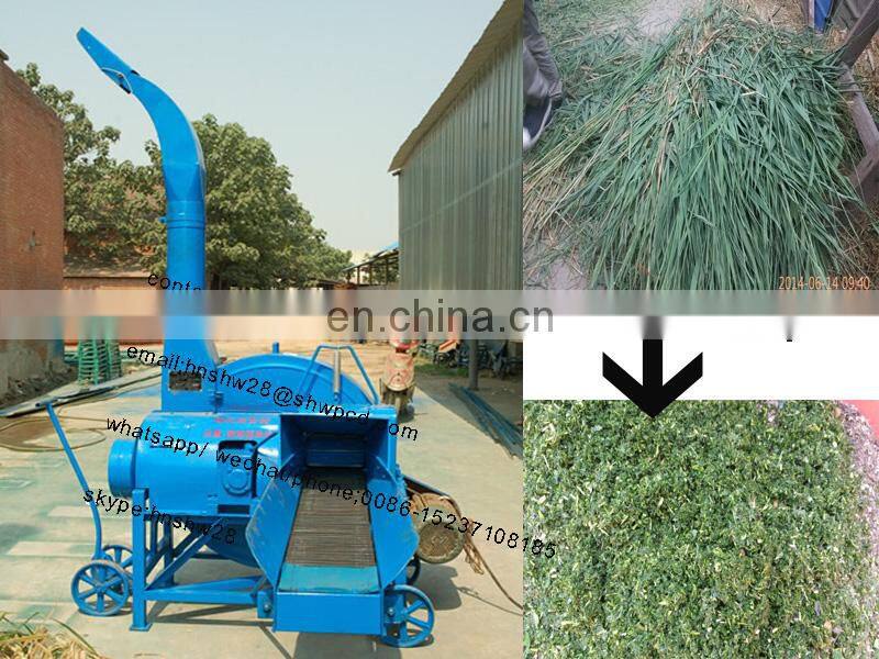 best factory price farm use manganese steel straw cutting machine hay / grass/ reed cutter machine