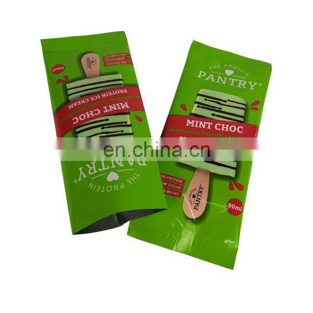 Manufacturer ice cream packaging plastic popsicle packaging bag