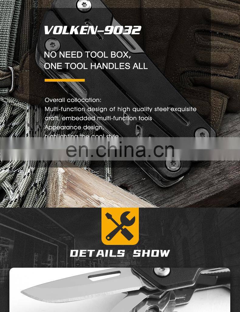 Amazon's New Multi-Purpose Outdoor Tools Outdoor Stainless Steel Wire Sriping Pliers Portable Foldable Pocket Pliers