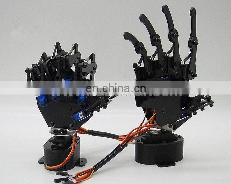 Main body black acrylic a little stainless steel 3D printed parts education model robot arm robotic arm manipulator